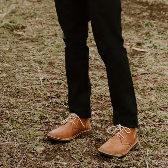 Men's Steve Madden High Top Leather Chukkas Boots Brown 9.5 casual classic - Picture 1 of 13